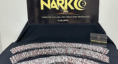 2 bin 604 adet uyuşturucu hap ile yakalanan 2 kişi tutuklandı