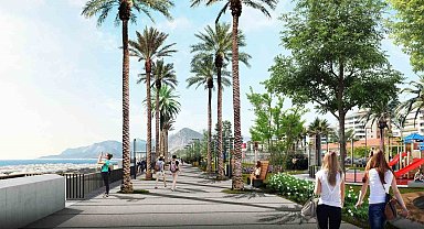 2. Etap Konyaaltı Sahil Projesi yarın açılıyor