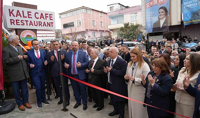 'Kale Kafe' dualarla açıldı