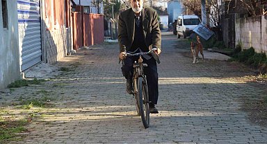 57 yıldır aynı bisikleti kullanıyor