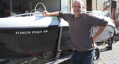 7 yıl önce başladığı balık tutkusu, tekne sahibi yaptı
