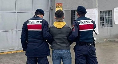 9 yıl 2 ay hapis cezası bulunan şahıs jandarmaya yakalandı