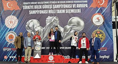 992 sporcunun arasından Türkiye Şampiyonu oldu