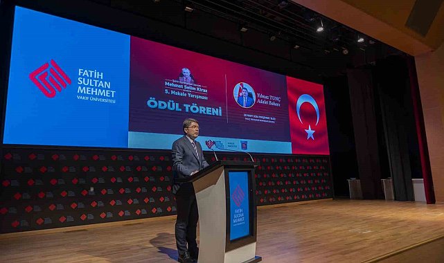 Adalet Bakanı Tunç: "Maalesef dünya böyle, adaletsiz bir dünya"