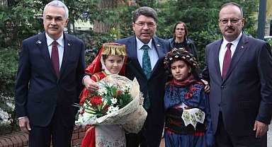 Adalet Bakanı Tunç'un Aydın'daki ilk durağı valilik oldu
