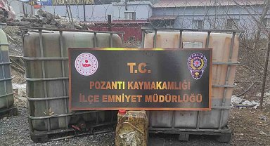 Adana'da kaçak akaryakıt ele geçirildi, 2 şüpheli gözaltına alındı