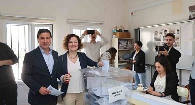 Adaylar oylarını Bodrum'da kullandı