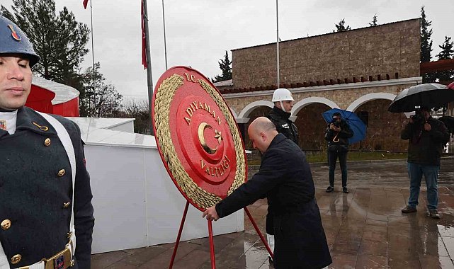 Adıyaman'da, 18 Mart Çanakkale Deniz Zaferi ve Şehitleri Anma Günü kutlanıyor