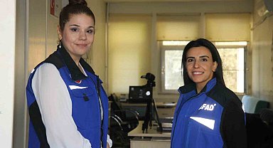 AFAD'çı kadınlar görevlerinin başında