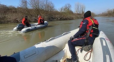 AFAD'tan Sakarya Nehri'nde keşif ve kurtarma tatbikatı