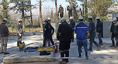 Afetlere dirençli toplum hedefi ile arama kurtarma eğitimleri sürüyor
