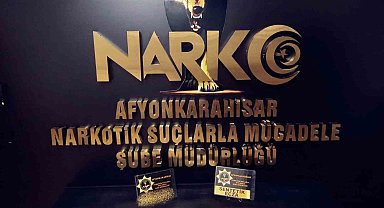 Afyonkarahisar'da uyuşturucu madde ele geçirildi