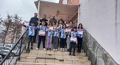 Ağrı Merkez 100. Yıl Ortaokulu'ndan gurur verici başarı