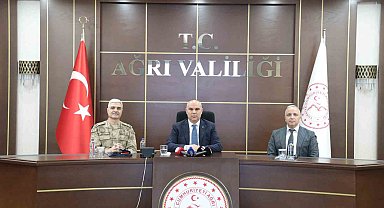 Ağrı'da güvenlik toplantısı yapıldı