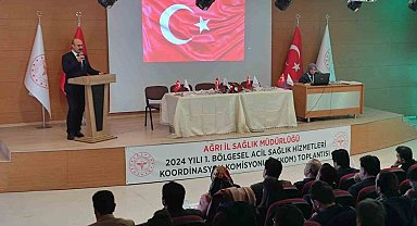 Ağrı'da ilk kez acil sağlık hizmetleri toplantısı yapıldı