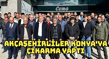 Akçasehirliler Konya'ya Çıkarma Yaptı