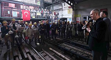 Alan'a madencilerden büyük destek