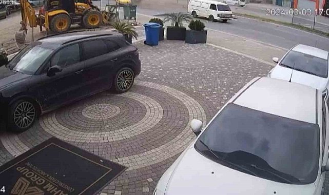 Alanya'da 2 kişinin öldüğü feci kaza kamerada