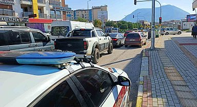 Alanya'da 234 araç ve sürücüsüne 491 bin 818 lira para cezası