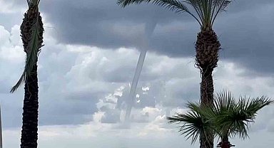 Alanya'da bir hortum daha görüldü