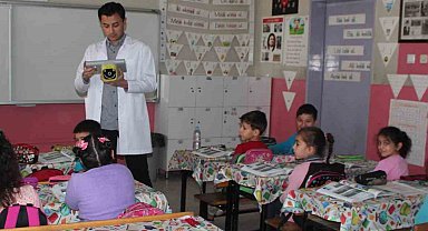 Alaşehirli öğrencilere göz taraması