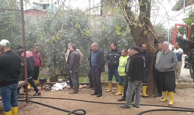 Alevler evi kullanılamaz hale getirdi