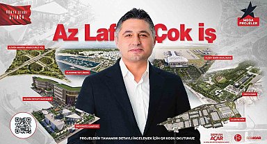 Aliağa Belediye Başkanı Serkan Acar, yeni dönem projelerini açıkladı