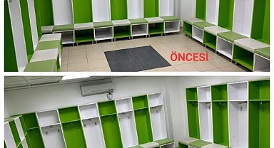 Altınordu soyunma odasını temizleyerek stattan ayrıldı