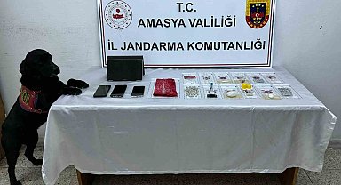 Amasya'da jandarmadan uyuşturucu operasyonu: 4 tutuklama