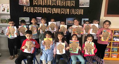 Anaokulu öğrencileri mimar oldu hünerlerini sergiledi