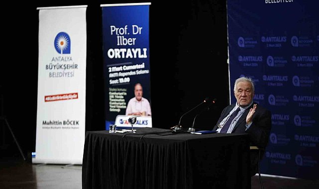 AntTalks'ın konuğu İlber Ortaylı oldu