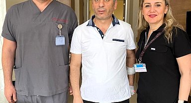 Aort damarı yırtılan hasta, başarılı operasyonla sağlığına kavuştu