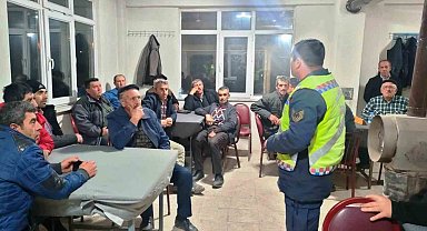 Aslanapa'da güvenli traktör kullanımı eğitimi