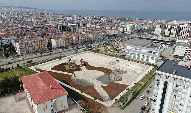Atakum Kent Meydanı 'Kütüphane Parkı' oluyor