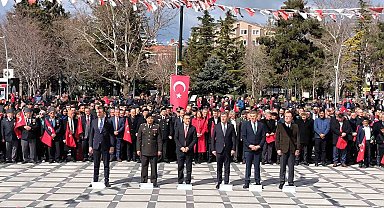 Atatürk'ün Burdur'a gelişinin 94. yılı kutlandı
