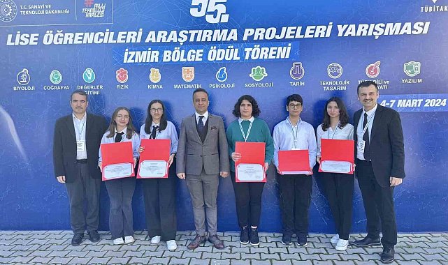 Aydın Sosyal Bilimler Lisesi, 2 projede bölge 3.'sü oldu