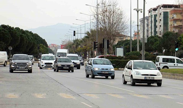 Aydın'da araç sayısı 580 bin oldu