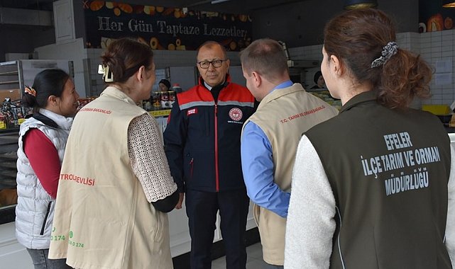 Aydın'da gıda denetimleri aralıksız devam ediyor