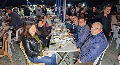 Aydın'da imece usulü iftara büyük ilgi