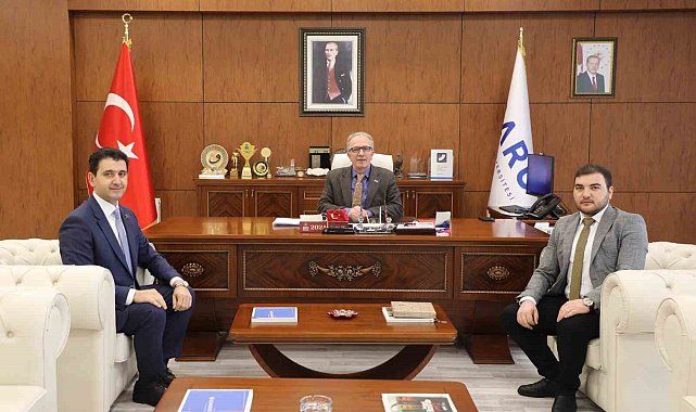 Azeri Milletvekilinden Rektör Uzun'a ziyaret