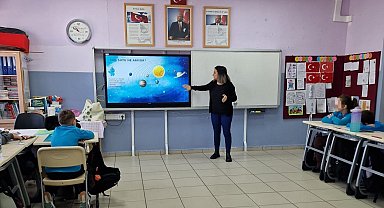 Babaeski'de öğrencilere su verimliliğinin önemi anlatıldı