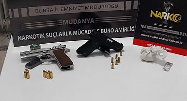 Bağ evine uyuşturucu operasyonu