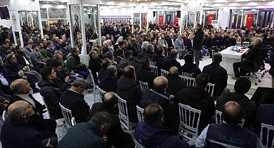 Bakan Bayraktar İliç halkıyla bir araya geldi