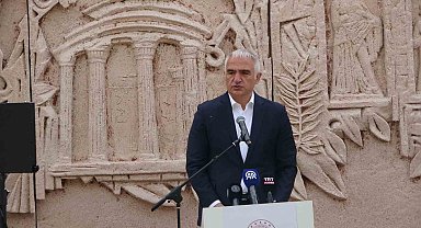 Bakan Ersoy: "60 yılda Türkiye'de arkeolojiyle ilgili yapılanlara eş değer işi, önümüzdeki 4 yılda tamamlamayı hedefliyoruz"