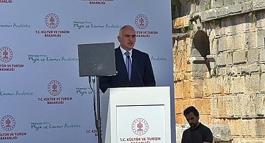 Bakan Ersoy: "Myra ve Andriake Kazı ve Restorasyon çalışmalarına toplam 500 milyon TL ödenek ayıracağız"