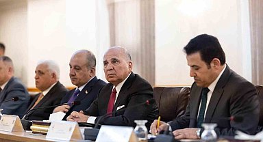 Bakan Fidan, Bakan Güler ve MİT Başkanı Kalın'ın Irak'ta katıldığı güvenlik zirvesi başladı