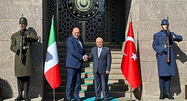 Bakan Güler, İtalyan mevkidaşı Crosetto ile bir araya geldi
