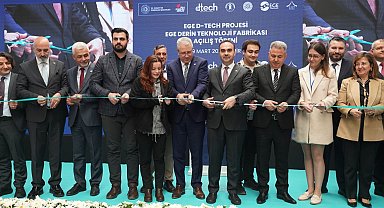 Bakan Kacır Ege Derin Teknoloji Fabrikası'nın açılışını gerçekleştirdi