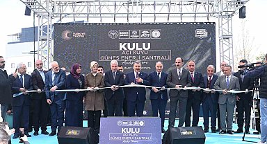Bakan Koca Konya'da GES'in açılışını yaptı