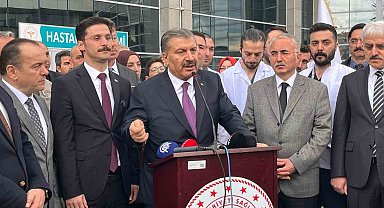 Bakan Koca'dan Bolu'ya müjde: "600 yataklı şehir hastanesi konseptinde, bir hastane çalışmamız var"